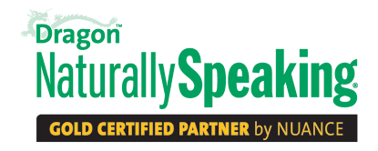 Nuance Dragon NaturallySpeaking Gold Certified Partner and Integration Specialsts